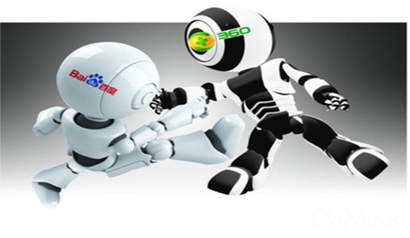 百度和360互掐，争相送礼求助威